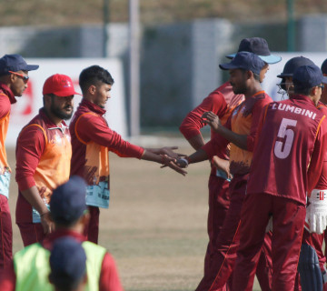 पीएम कप क्रिकेटमा लुम्बिनीको पहिलो जित 